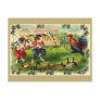 Easter Bunny Baseball Vintage Postcard