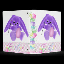 Easter Bunny Binder binders