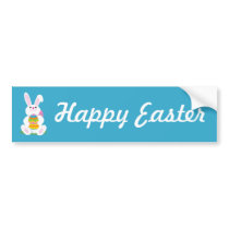 Easter Bunny Bumper Stickers