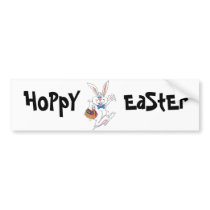 Easter Bunny Bumper Sticker