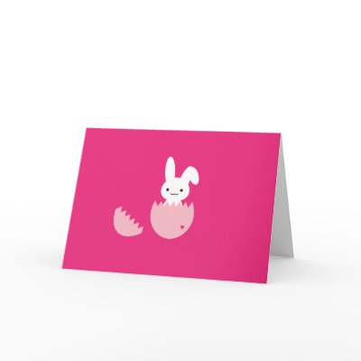 Easter Bunny Greeting Cards by imaginarystory