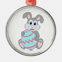 Easter Bunny Christmas Tree Ornament