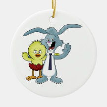 easter bunny christmas tree ornaments