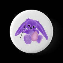 Easter Bunny Egg buttons