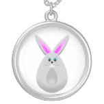 Easter Bunny Egg Personalized Necklace