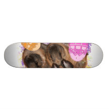 Easter Bunny Fantasy - Happy Easter! Skate Board Decks