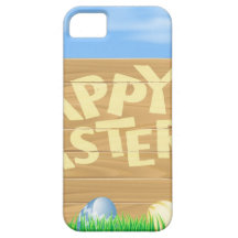 Easter bunny Happy Easter Sign iPhone 5 Cover