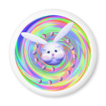 Easter Bunny Head Spin Refrigerator Magnets