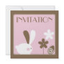 Easter Bunny Invitation Card