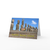 Easter Bunny Island Card