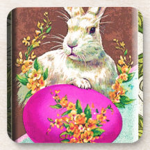 EASTER BUNNY.jpg Drink Coasters