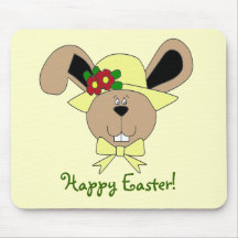 Easter Bunny Mouse Pads
