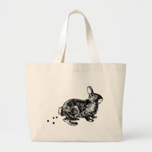 Easter Bunny Poo Tote Bag