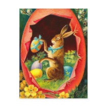 Easter Bunny Postcard