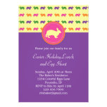 Easter Bunny Rabbit Invitation
