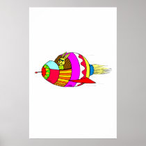 Easter Bunny Rocketeer