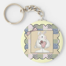 Easter Bunny T shirts and Gifts Key Chains