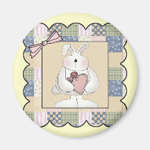 Easter Bunny T shirts and Gifts Refrigerator Magnet