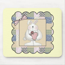 Easter Bunny T shirts and Gifts Mouse Pads