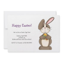 Easter Bunny with Coloured Eggs