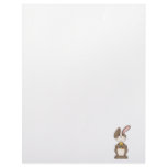 Easter Bunny with Coloured Eggs letterhead