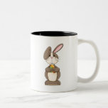 Easter Bunny with Coloured Eggs Mug