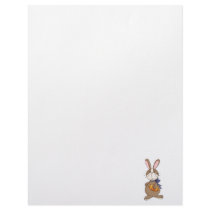 Easter Bunny with Orange Egg