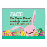 Easter Bunny's Moustache - Custom Card