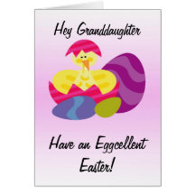 Easter Card Granddaughter