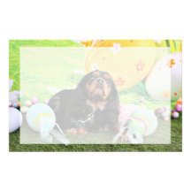 Easter - Cavalier King Charles Spaniel - Charlie Stationery Design