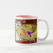 Easter Celebrate Spring Mugs