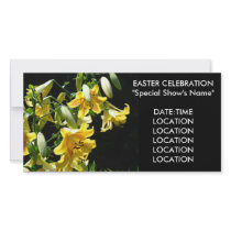 EASTER CELEBRATION Cards Lilies Easter Services Photo Cards