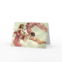 Easter Cherubs - Card
