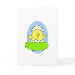 Easter Chick Greeting Card