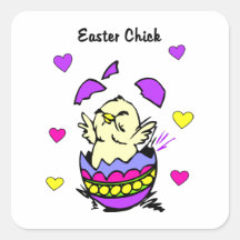 Easter Chick Sticker