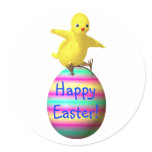 Easter Chicken Wings Sticker