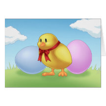 Easter Chickie Card