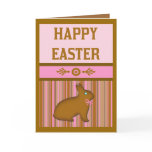 Easter Chocolate Bunny Greeting Card