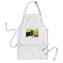 Easter - Chocolate Labrador - Hershey Aprons