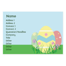 Easter - Chubby Business Card
