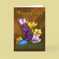 Easter Crocus cards