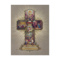 Easter Cross Postcard