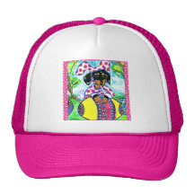 Easter Dachshund Mesh Hats