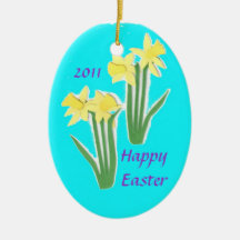 Easter Daffodil Ornament