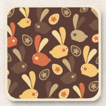 Easter Decor Cork Coaster