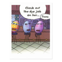 Easter Dye Job - Postcard postcards