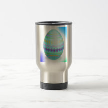 Easter Egg Blues Coffee Mugs