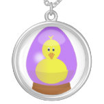 Easter Egg Chick Pendants