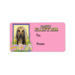 Easter Egg Cookies - Afghan Personalized Address Label