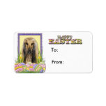 Easter Egg Cookies - Afghan Personalized Address Label